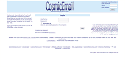 Desktop Screenshot of cosmicemail.com