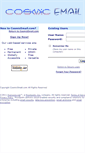 Mobile Screenshot of mail.cosmicemail.com